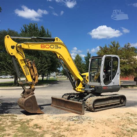 Wacker Neuson 8003 Excavators Equipment for Sale